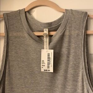 Free People Gray Tank